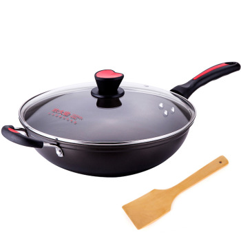 Cooked King 34cm oil smoke free non stick frying pan CKN4634BF universal induction cooker